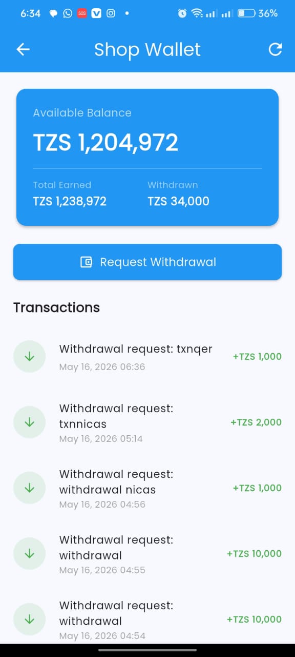 Horizoney app screenshot 2